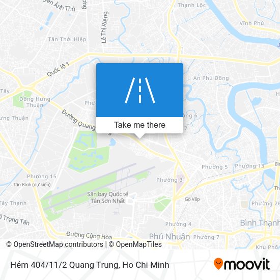 Hẻm 404/11/2 Quang Trung map