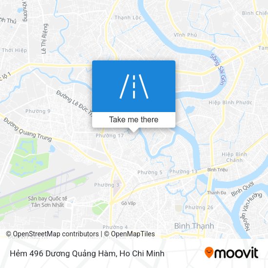 Hẻm 496 Dương Quảng Hàm map