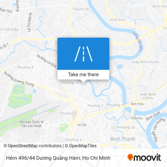 Hẻm 496/44 Dương Quảng Hàm map