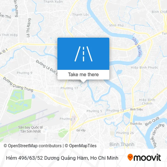 Hẻm 496/63/52 Dương Quảng Hàm map