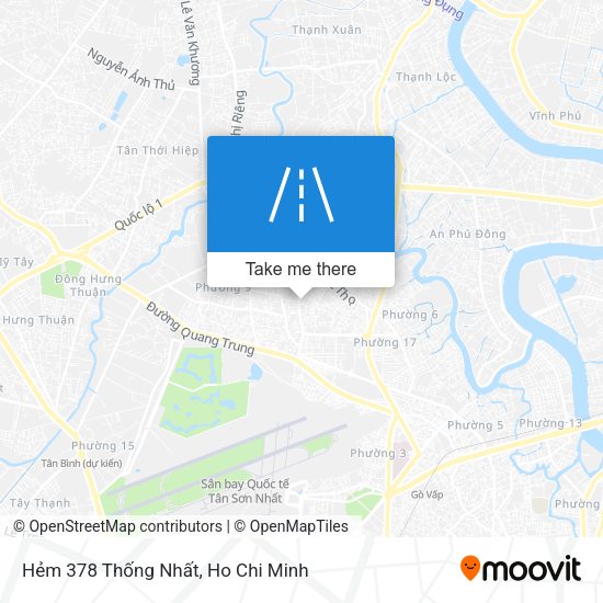 Hẻm 378 Thống Nhất map