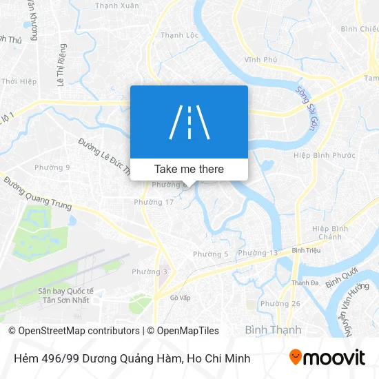 Hẻm 496/99 Dương Quảng Hàm map