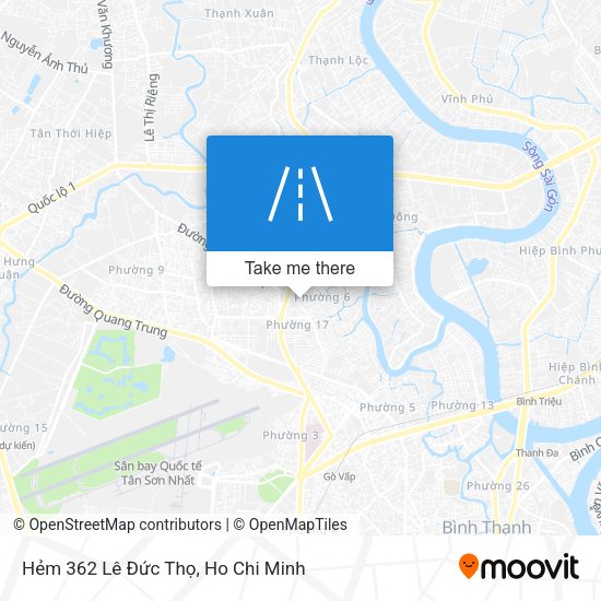 Hẻm 362 Lê Đức Thọ map