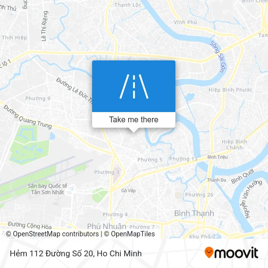 Hẻm 112 Đường Số 20 map