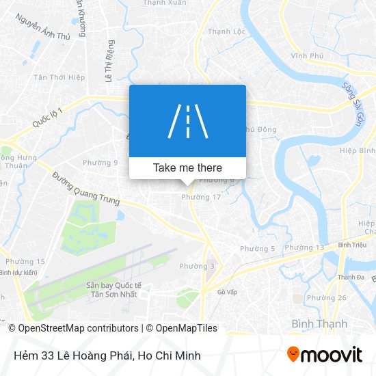 Hẻm 33 Lê Hoàng Phái map