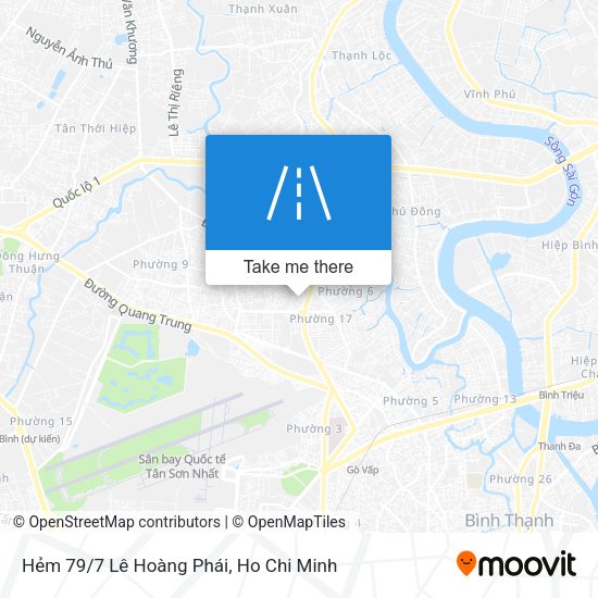 Hẻm 79/7 Lê Hoàng Phái map