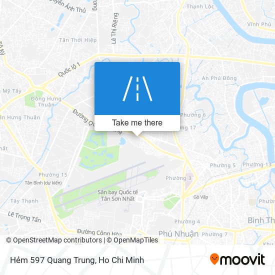 Hẻm 597 Quang Trung map