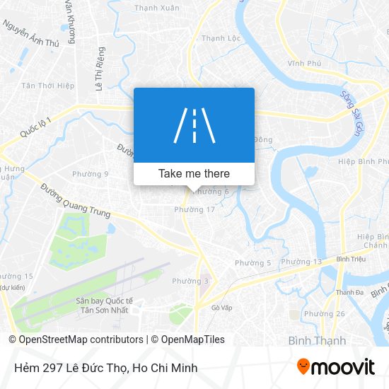 Hẻm 297 Lê Đức Thọ map