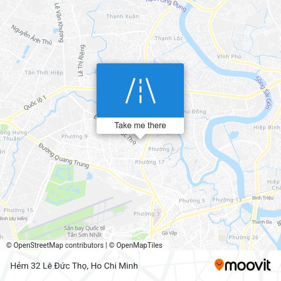 Hẻm 32 Lê Đức Thọ map