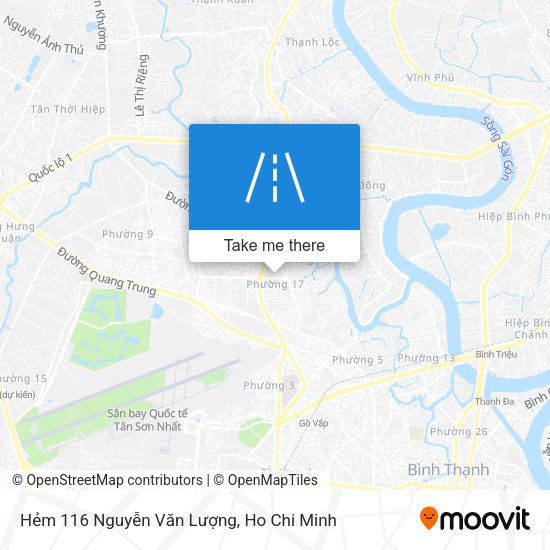 Hẻm 116 Nguyễn Văn Lượng map