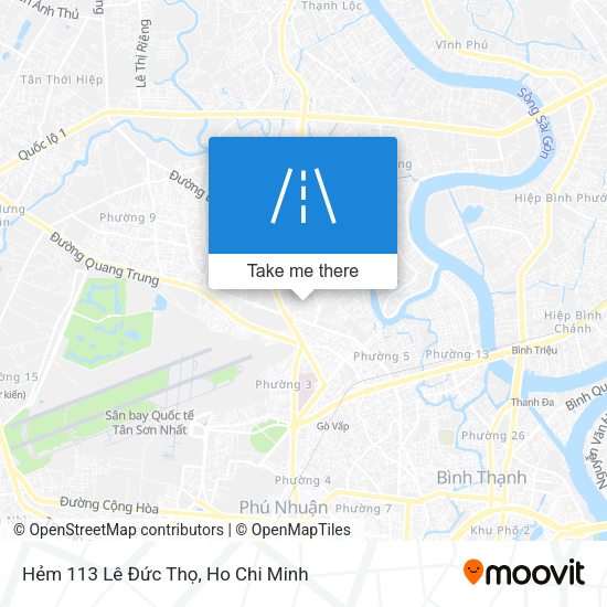 Hẻm 113 Lê Đức Thọ map