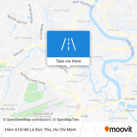 Hẻm 616/46 Lê Đức Thọ map