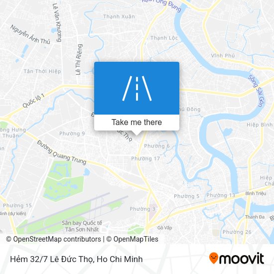 Hẻm 32/7 Lê Đức Thọ map