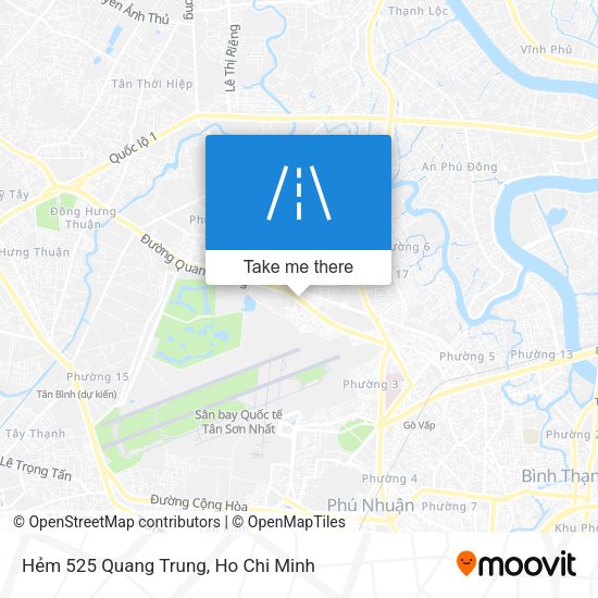 Hẻm 525 Quang Trung map