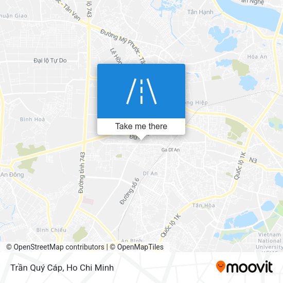 Trần Quý Cáp map