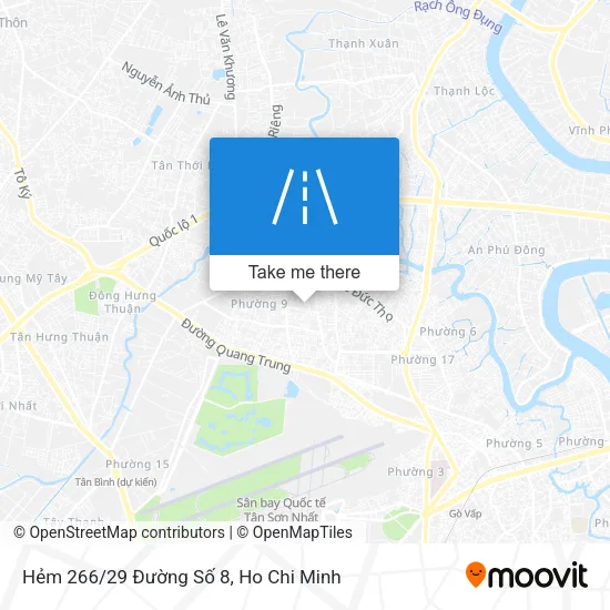 Hẻm 266/29 Đường Số 8 map