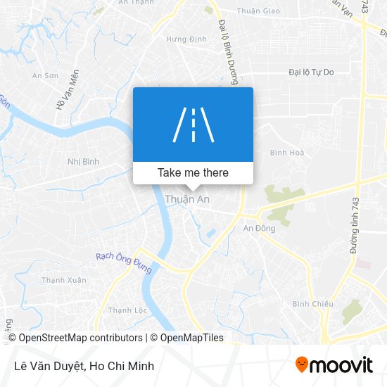 Lê Văn Duyệt map