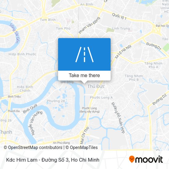 Kdc Him Lam - Đường Số 3 map