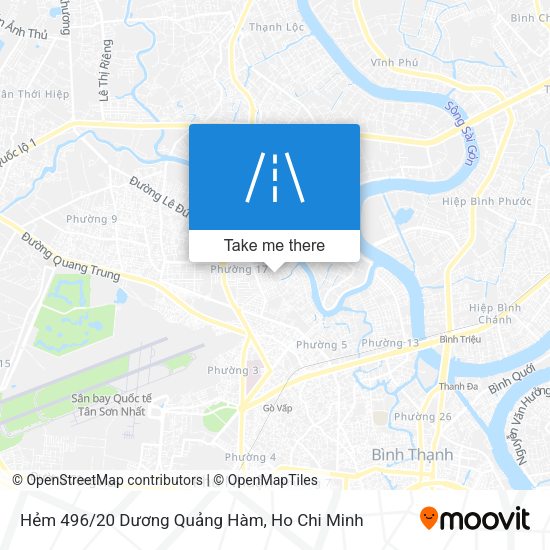 Hẻm 496/20 Dương Quảng Hàm map