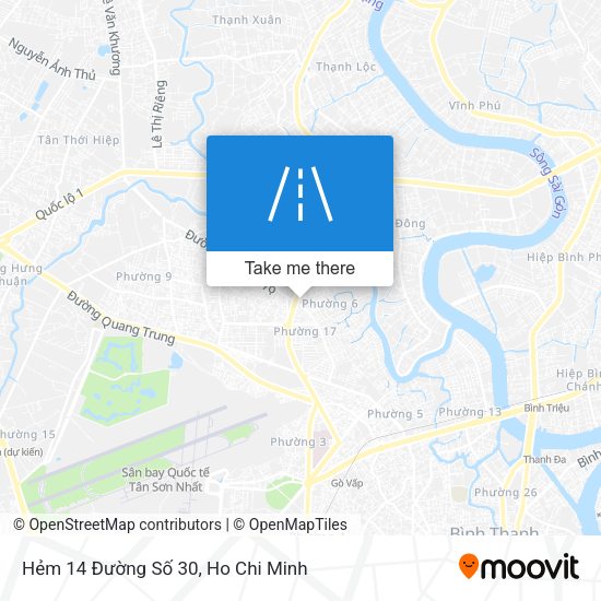 Hẻm 14 Đường Số 30 map