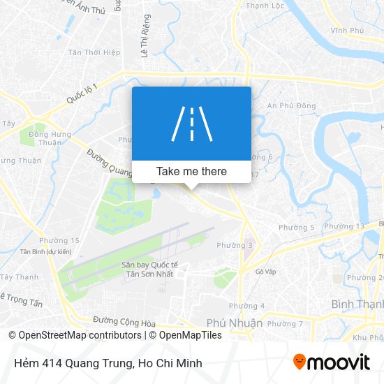 Hẻm 414 Quang Trung map
