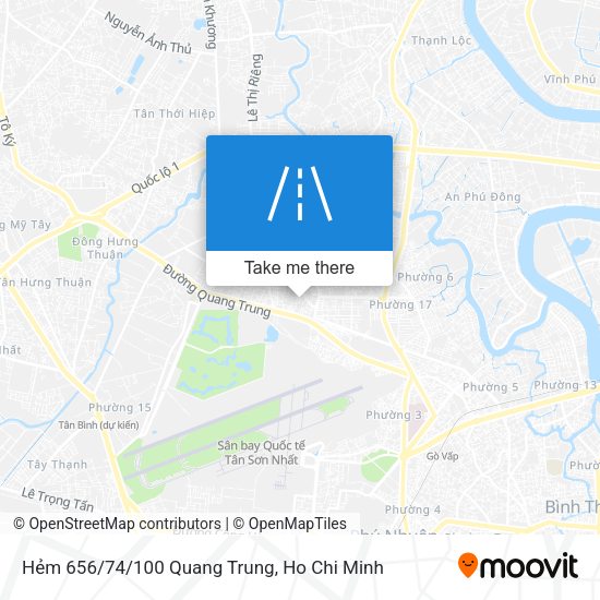 Hẻm 656/74/100 Quang Trung map