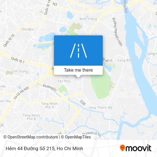 Hẻm 44 Đường Số 215 map
