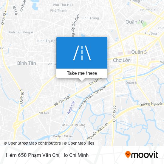 Hẻm 658 Phạm Văn Chí map