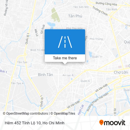 Hẻm 452 Tỉnh Lộ 10 map