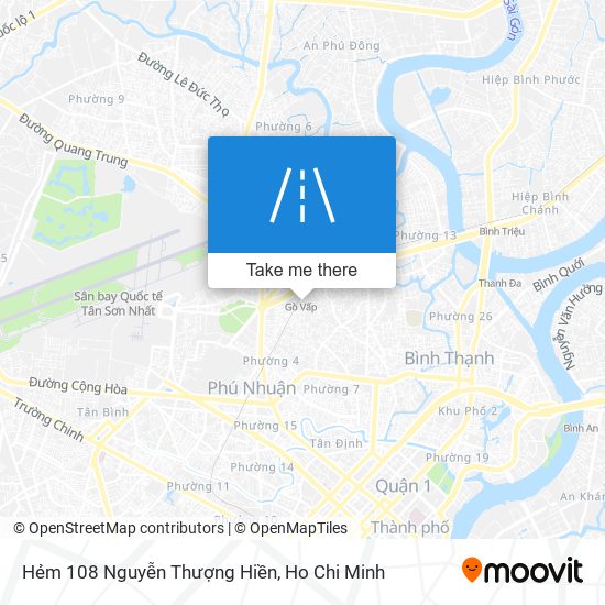 Hẻm 108 Nguyễn Thượng Hiền map