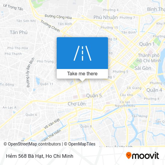 Hẻm 568 Bà Hạt map
