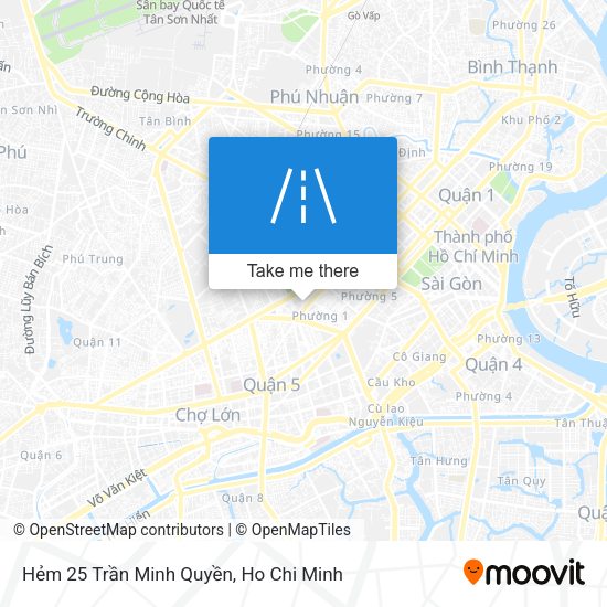 Hẻm 25 Trần Minh Quyền map