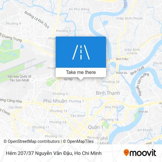 Hẻm 207/37 Nguyễn Văn Đậu map