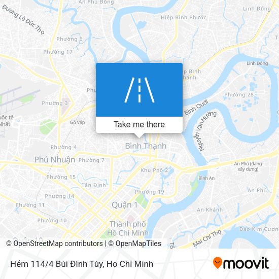 Hẻm 114/4 Bùi Đình Túy map
