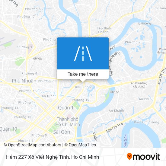 Hẻm 227 Xô Viết Nghệ Tĩnh map