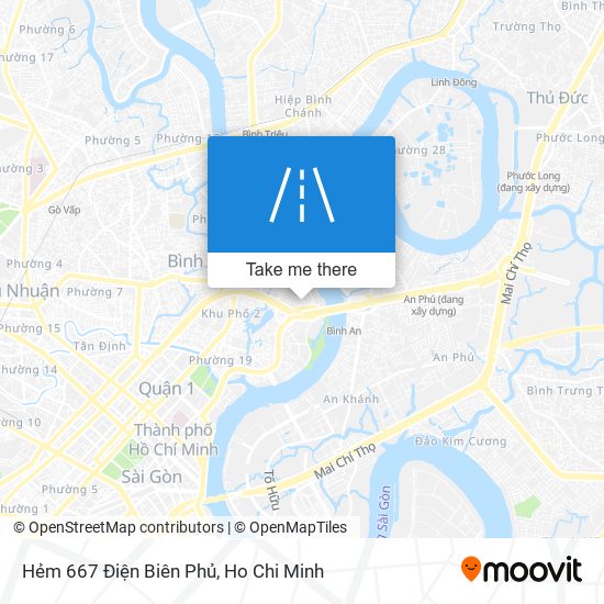 Hẻm 667 Điện Biên Phủ map