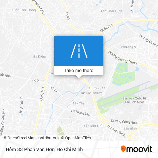 Hẻm 33 Phan Văn Hớn map