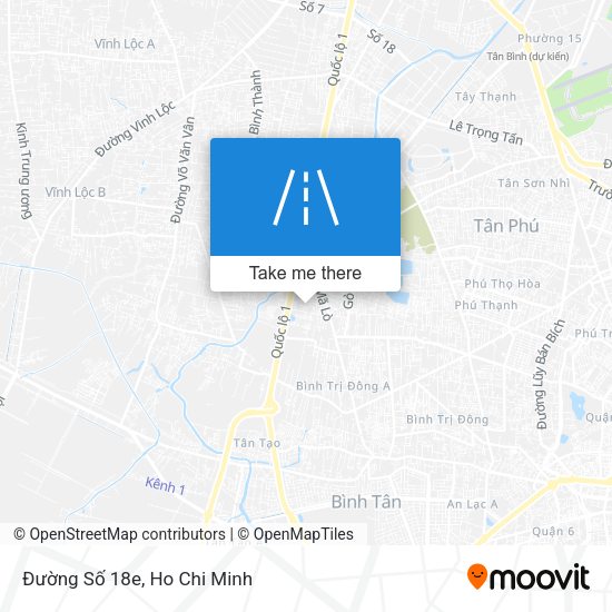 Đường Số 18e map