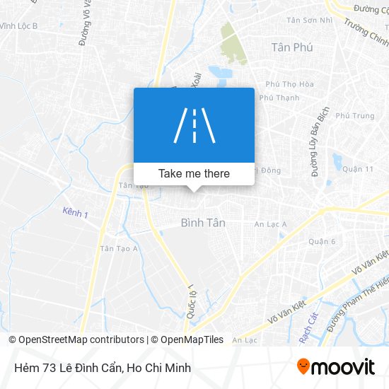 Hẻm 73 Lê Đình Cẩn map