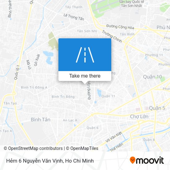 Hẻm 6 Nguyễn Văn Vịnh map