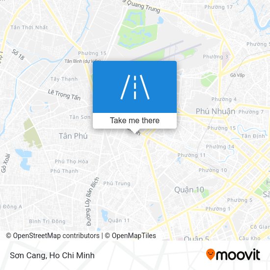 Sơn Cang map
