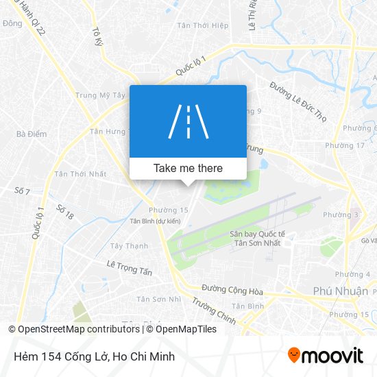 Hẻm 154 Cống Lở map