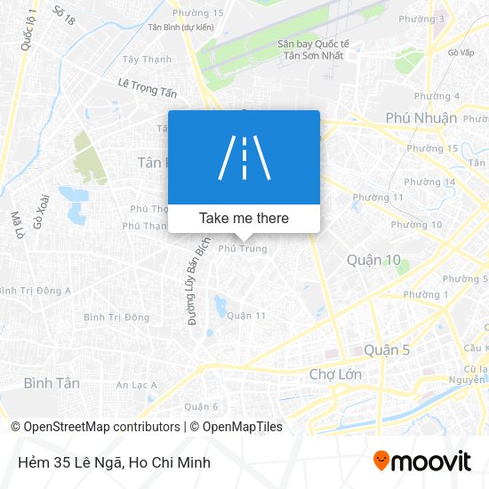 Hẻm 35 Lê Ngã map