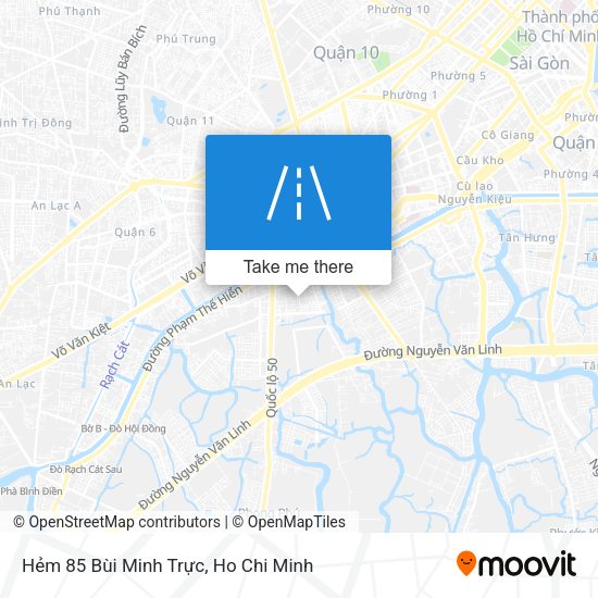 Hẻm 85 Bùi Minh Trực map