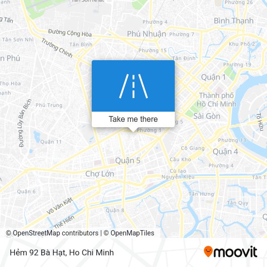 Hẻm 92 Bà Hạt map