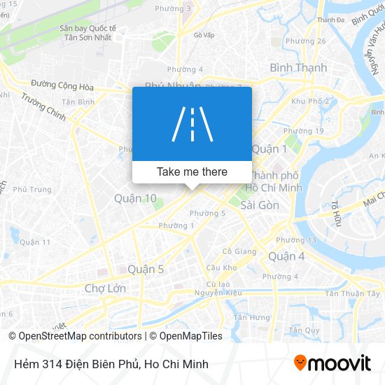 Hẻm 314 Điện Biên Phủ map