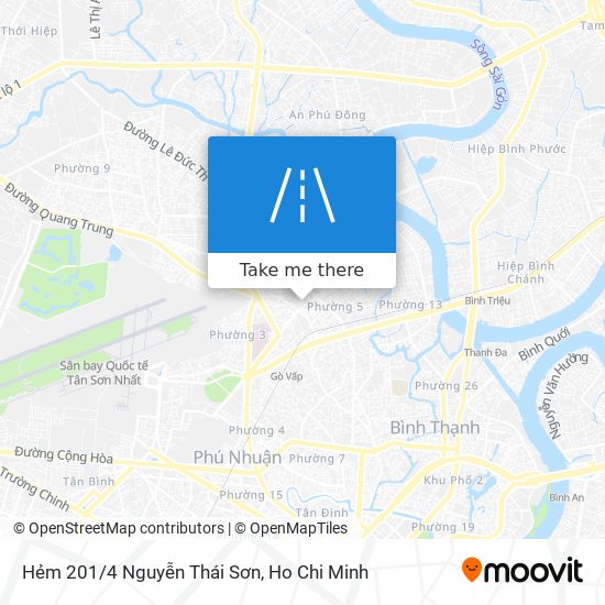 Hẻm 201/4 Nguyễn Thái Sơn map