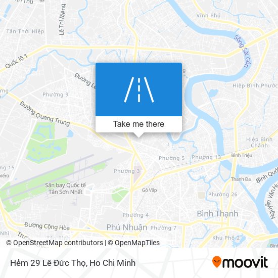 Hẻm 29 Lê Đức Thọ map