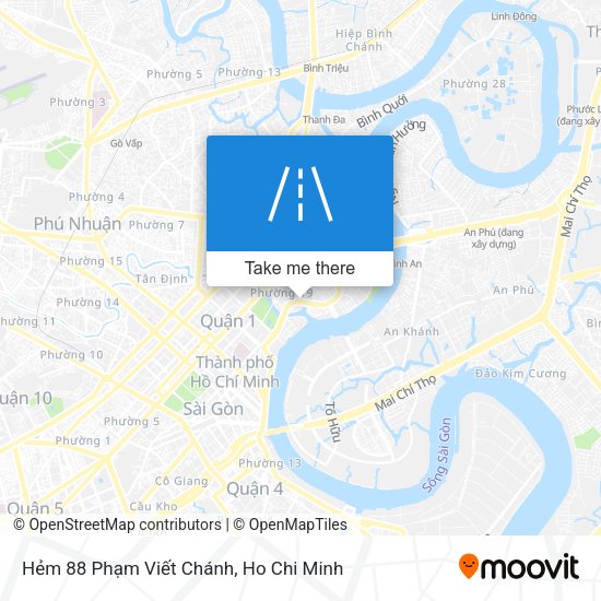 Hẻm 88 Phạm Viết Chánh map