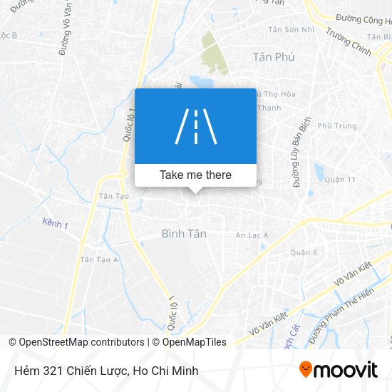 Hẻm 321 Chiến Lược map